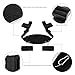 Adjustable Restraint Kit,Extra-Strength Bondage Strips Set with Neck Pad Ankle/Wrist Cuff