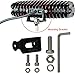 2 Pack - EPAuto 18W 1530lm LED Light Bar Straight Spot Beam Waterproof Mount for Jeep/Van/Wagon/ATV/SUV/Pickup/Off-Road