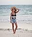 Dixperfect Womens Graphic One-Piece Monokini Swimsuit Bathing Suit (L, P4S)