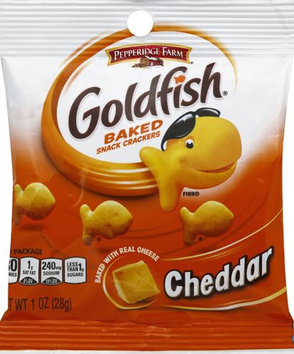 PEPPERIDGE FARM GOLDFISH, CHEDDAR, 1 OZ