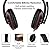 Diswoe Stereo Gaming Headset with Microphone,3.5mm Wired Over-Head Headset Noise Canceling Over Ear Headphones with Microphone,Volume Control,Soft Memory Earmuffs for Xbox one PS4 Laptop Smartphone Ma by Diswoe