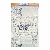 Melange Tissue Wrap by Tim Holtz Idea-ology, 1-12 Inch Wide Roll, 15 Feet per Roll, Multicolored, TH93042