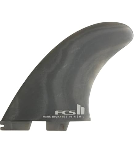 Amazon.com : FCS II MF Twin+1 PC Black M-L Fins : Sports & Outdoors