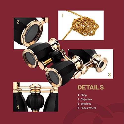 6 ESSLNB+Glasses+Binoculars+Concerts+Removable