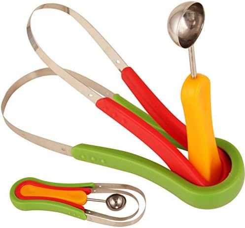 2016 Christmas Kitchen Gadgets Tool Troop Melon Baller Fruit Scoop Set of 3