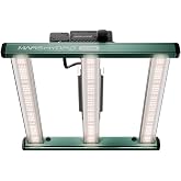 Mars Hydro FC-1500 150W 2x2 LED Grow Light Full Spectrum for Indoor Plants | Bridgelux 3030 Diodes, 2.85 &mu;mol/J PPE, 427.5 &mu;mol/J PPF, Ready To Use, 3x3FT Max Coverage