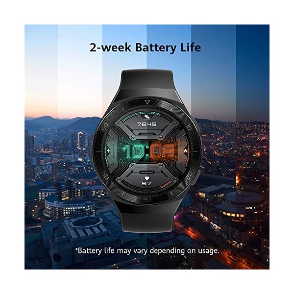 HUAWEI-WATCH-GT-2e-Smartwatch-139-Inch-AMOLED-HD-Touchscreen-2-Week-Battery-Life-GPS-and-GLONASSAuto-detects-6-Sport-Modes15-Sport-Activities-Tracking-SpO2-Heartrate-Monitoring-Graphite-Black HUAWEI Watch GT 2e Sport – AMOLED Smartwatch 1,81 Zoll Display, 2 Wochen Akkulaufzeit, GPS, Schwarz