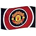 Manchester United Bulleye Flag (5' x 3')