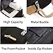 HITOP Lightweight Mini Backpack Cute Fashion Small Bag Daypack for Women (Black)