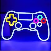 THIIXDAI Gamer Neon Sign,LED Lights for Bedroom,Game Controller LED Sign,Gaming Neon Signs for Boys Room Decor,USB Powered Gamer Gifts for Teens, Boys, Kids (Gamepad4-1)