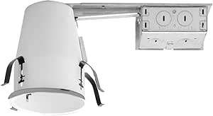 Halo H99RTAT, 4" Housing Non-IC, Air-Tite Shallow Ceiling Remodel 120V Line Voltage