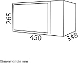 SIA FDM21SI 20L Microwave Silver 700W 8 Auto-Functions 5 Power Levels view 6