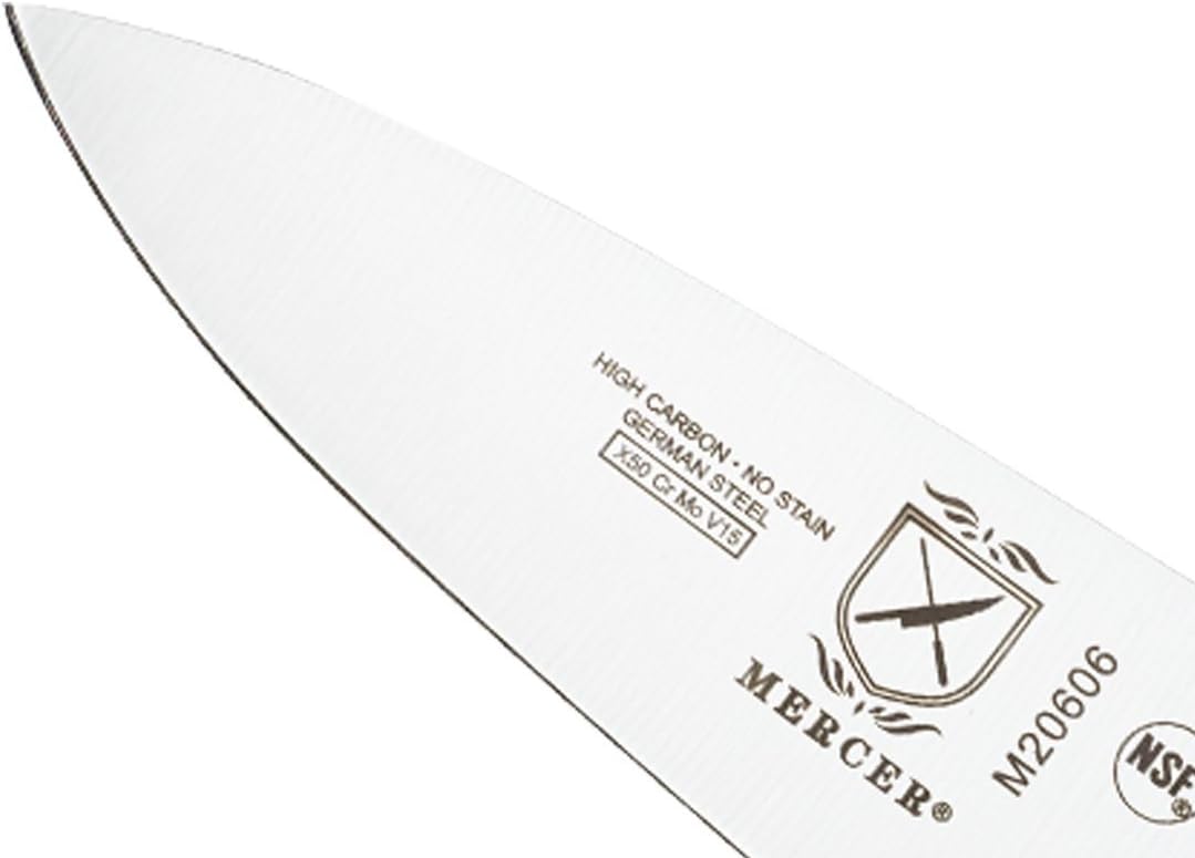 Mercer Culinary Genesis Chef's Knife, 6-Inch , M20606,Black,25x10x3 cm, 15 cm - Image 4
