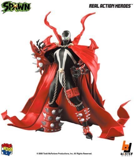 Medicom RAH Real Action Heroes McFarlane 12 Inch Deluxe Action Figure Spawn by Medicom Toys