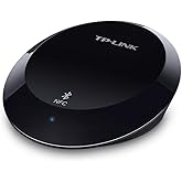 TP-Link NFC-Enabled Bluetooth 4.1 Receiver, Wireless Audio Adapter Streaming Music from Echo Smart Phone Tablet PC to Home Ca