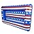 Red White Blue Inflatable Salad Bar Buffet Patriotic Beer Drink Cooler 54" X 24"