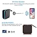 Portable Waterproof Bluetooth Speaker with FM Radio, IPX7 Waterproof Speaker Bluetooth Wireless Small Portable Speaker TWS Stereo 10H Playtime for Shower Bath Pool Boat Beach Home Party Travel 2019thumb 3