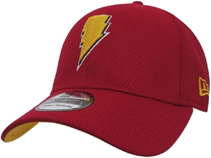 New Era Shazam Symbol DC Comics 39Thirty - Gorra ajustada - Rojo ...