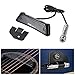 ammoon Passive Magnetic Sound Hole Humbucker Pickup Pick-up Dual Coil for Folk Guitar