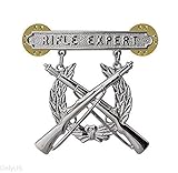 USMC US Marine Corps Rifle Qualification Expert Shooting Badge PIN