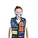 YaFex Tactical Vest Kit, Kids Elite Tactical Vest for Nerf Guns N-Strike Elite Series with 2 Quick Reload Clips, 2 Protective Glasses, 50 foam bullets and 2 Face Tube Mask