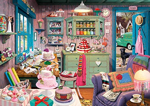 Schmidt Spiele 59653 Großmutters Stube, 1000 Teile Secret Puzzle – Bild 3