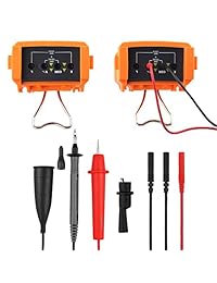 BTMETER BT-6688B - Comprobador de resistencia de aislamiento digital con voltaje de prueba de 5000 V, resistencia de aislamiento de 7.05 oz ohmios, indicador de alto voltaje