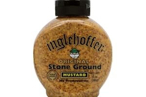 Inglehoffer Mustard Stone Ground Squeeze 10.0 OZ (Pack of 2)