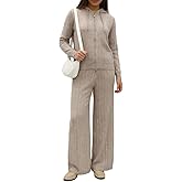 LEO'VASE 2025 Cozy Comfiest Airport Outfits - Trendy Lounge Sets for Women Jogging Suits for Women