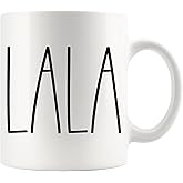 Lala Coffee Cup, Gifts for Christmas, Birthday, Mother's Day/Father's Day, Family Coffee Mug - 11oz