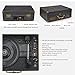 Turntable Record Player Portable Wireless 3 Stereo Speed Vinyl Record Player with Built-in Speakers Classic Black Vintage Stylethumb 2