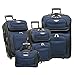 Travel Select Amsterdam Expandable Rolling Upright Luggage, Navy, 4-Piece Set