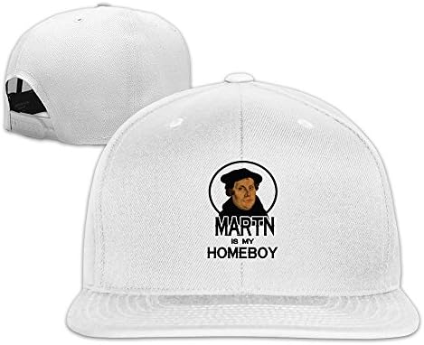 Martn In My HomeBoy Baseball Snapback Cap White