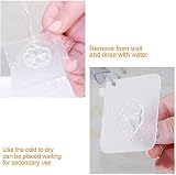 Pubiao Self Adhesive Hooks Heavy Duty Invisible 12 Pack for Kitchen Bath Hall view 9