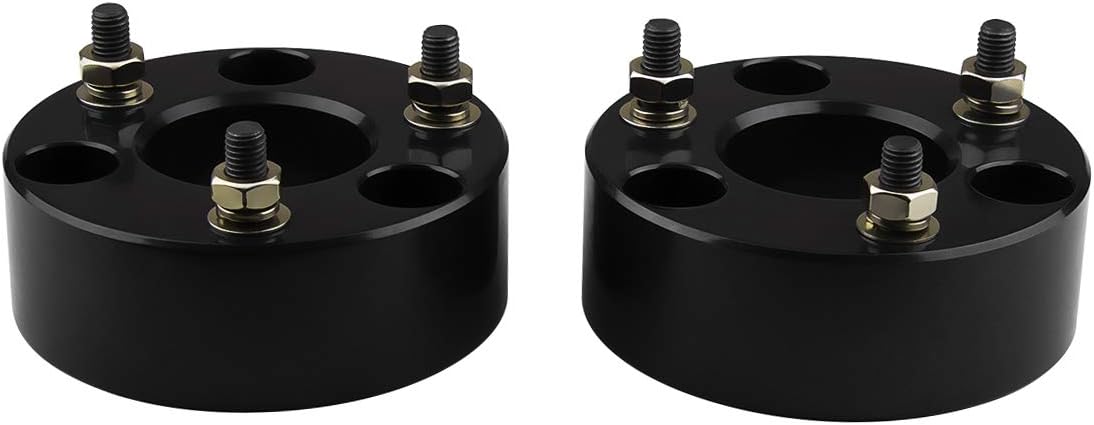 Liftcraft - Fits 2006-2020 Ram 1500 4WD 2.5 Inch Front 6061T6 Aircraft Billet Strut Spacers Lift Kit