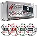 Trademark Poker 4 Aces 500 11.5G Poker Chip Set with Aluminum Case