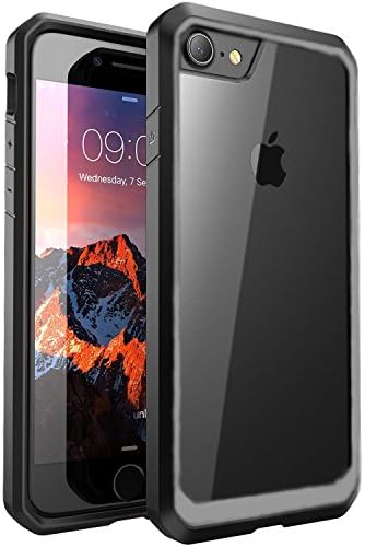 iPhone 8 Plus Case,iPhone 7 Plus Case, ALPHABETT Scratch Resistant Drop Protective SUPER THIN Case for Apple iPhone 7 Plus/iPhone 8 Plus(Black/Grey)