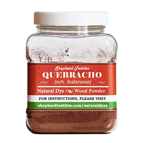 Shepherd Textiles Quebracho Wood Natural Dye, 4 oz.