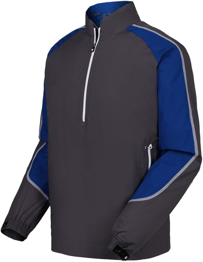 Amazon.com: FootJoy Sport Half Zip Mock Neck Waterproof Golf Wind Shirt Windbreaker Pullover 