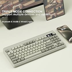 XVX Retro 75% Keyboard with TFT Smart
