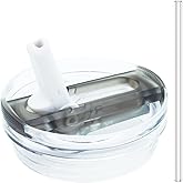 Dreamfocus 40 oz Leak Proof Flip Straw Lid Replacement for Stanley 40 oz Quencher H2.0 and ProTour Tumbler
