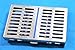 German Steel Dental Autoclave Sterilization Cassette Rack Box Tray for 10 Instruments