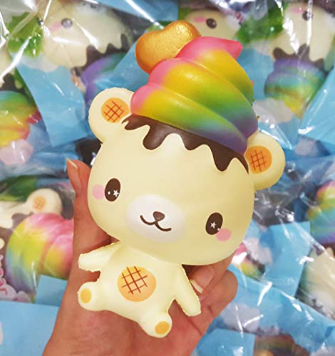 Puni Maru CreamiiCandy Rare Rainbow Yummiibear Squishy