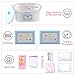Paraffin Wax Machine for Hand and Feet, 5000ml Large Paraffin Wax Bath, Relassy Paraffin Wax Warmer, Auto Timer & Keep Warm Function, Smooth and Soft Skin Paraffin Wax Machine Kit (Blue)
