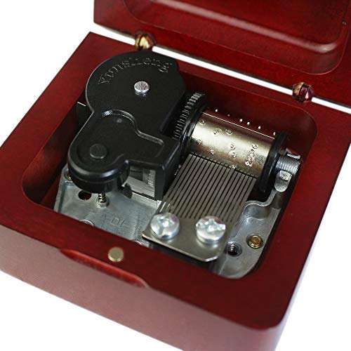 Music Box Vintage Wood Carved Mechanism Musical Box Wind Up Music Box Gift for Christmas,Birthday,Valentine's Day,Best Gift for Kids,Friends,Melody(Sailor Moon) - Thumbnail 6