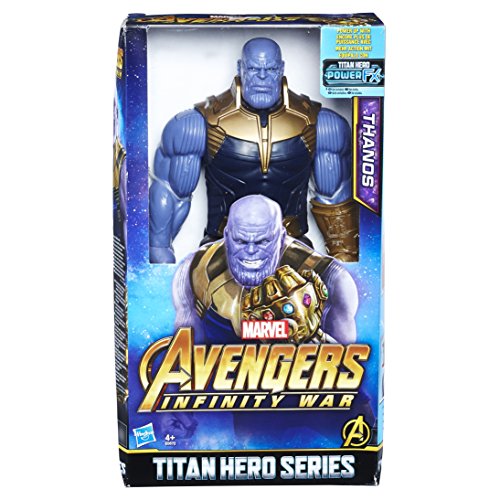 Avengers Marvel Infinity War Titan Hero Series Thanos with Power FX Port Figure