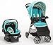Safety 1st Amble Quad Travel System with onboard30 Infant Car Seat, Rainbow Ice