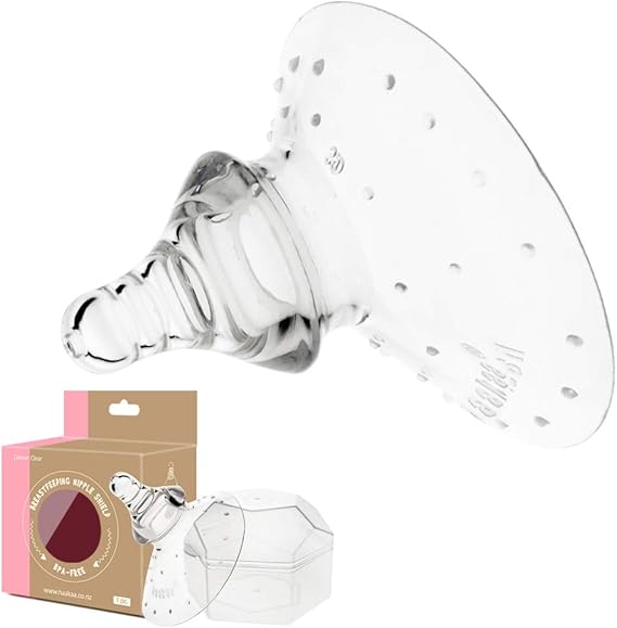Haakaa Nipple Shield for Breastfeeding with Latch Difficulties Cracked
