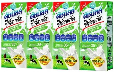 DUTCHMILL SELECTED UHT MILK SWEET FLAVOUR 180 ML PACK 4