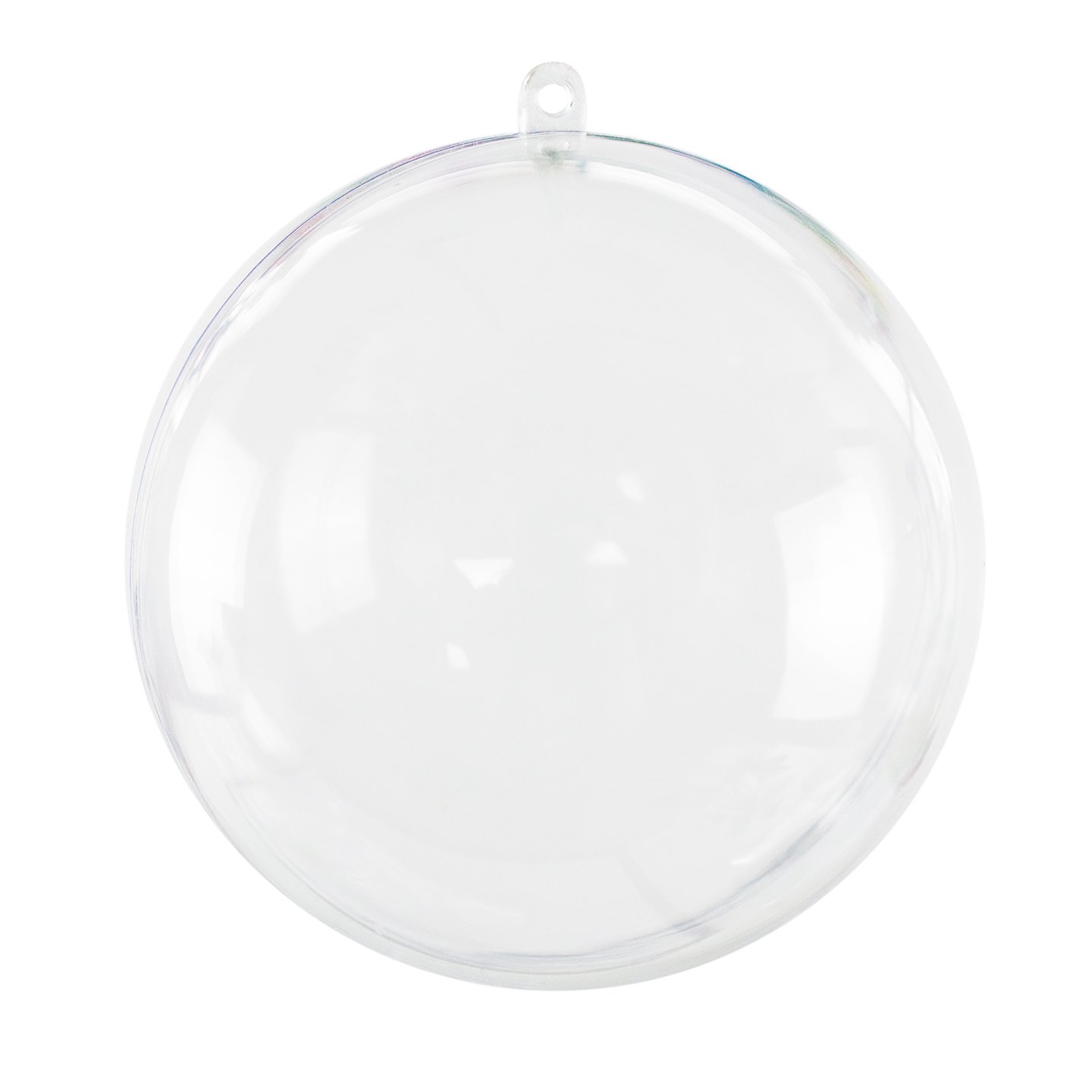 Photo 1 of Super Z Outlet Clear Plastic Acrylic Bath Bomb Mold Shells Molding Balls Kit (100mm, 12 Pack)